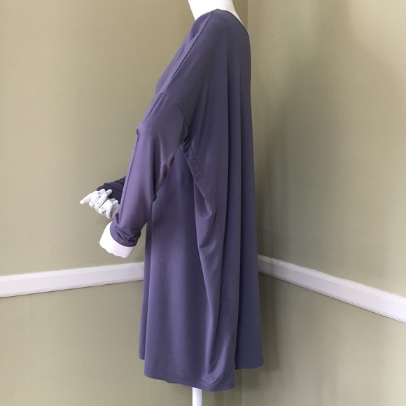 Piko Swing Long Sleeve Bamboo Tunic Shirt Top, szM - Picture 4 of 7